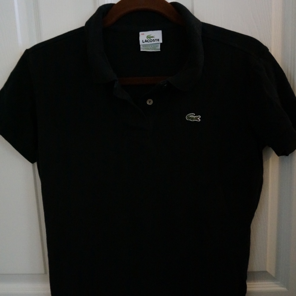 Lacoste polo top size 40